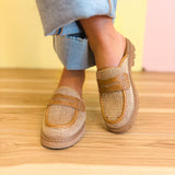 Am I Right Raffia Mules by Corkys - Lace and Grace Boutique