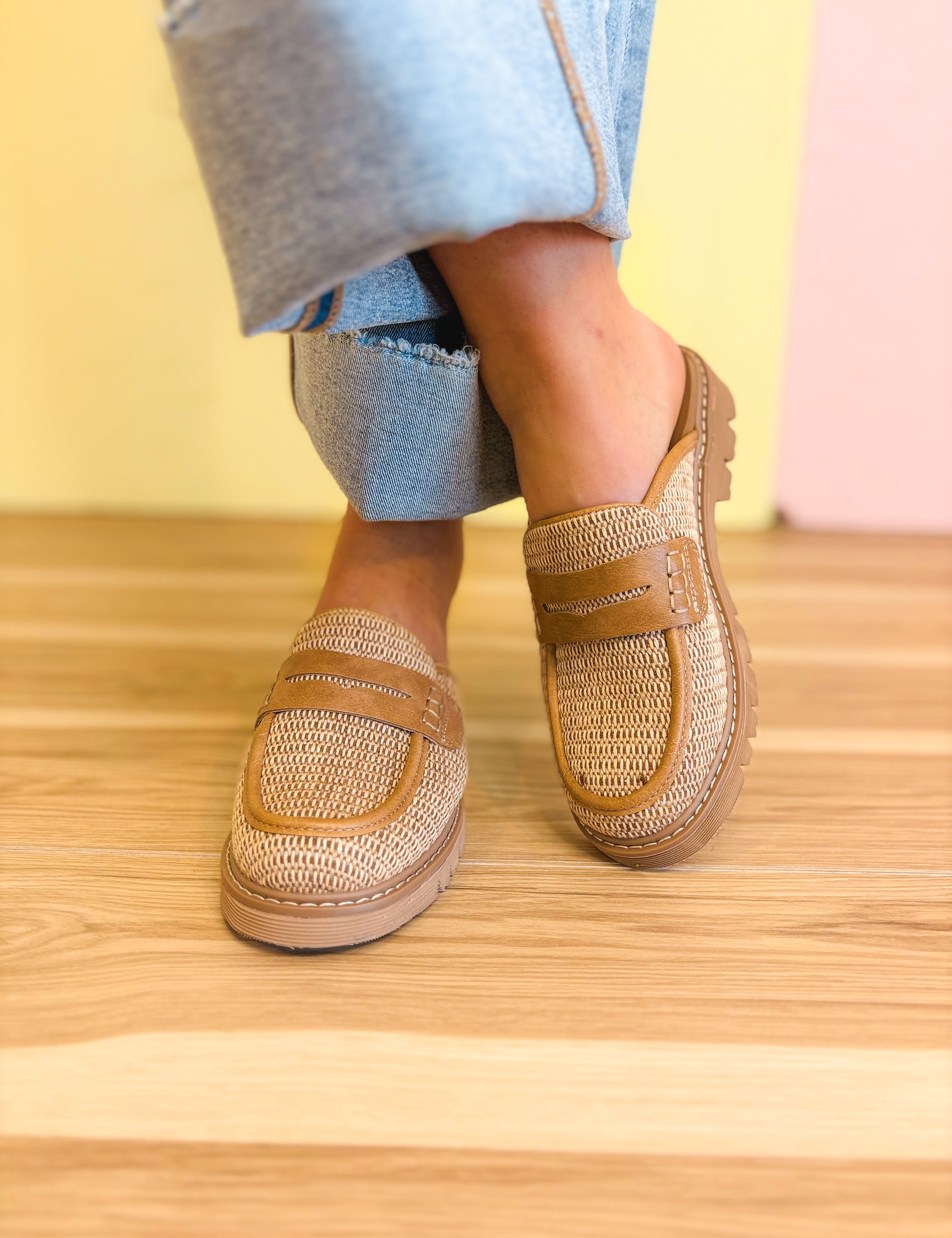 Am I Right Raffia Mules by Corkys - Lace and Grace Boutique