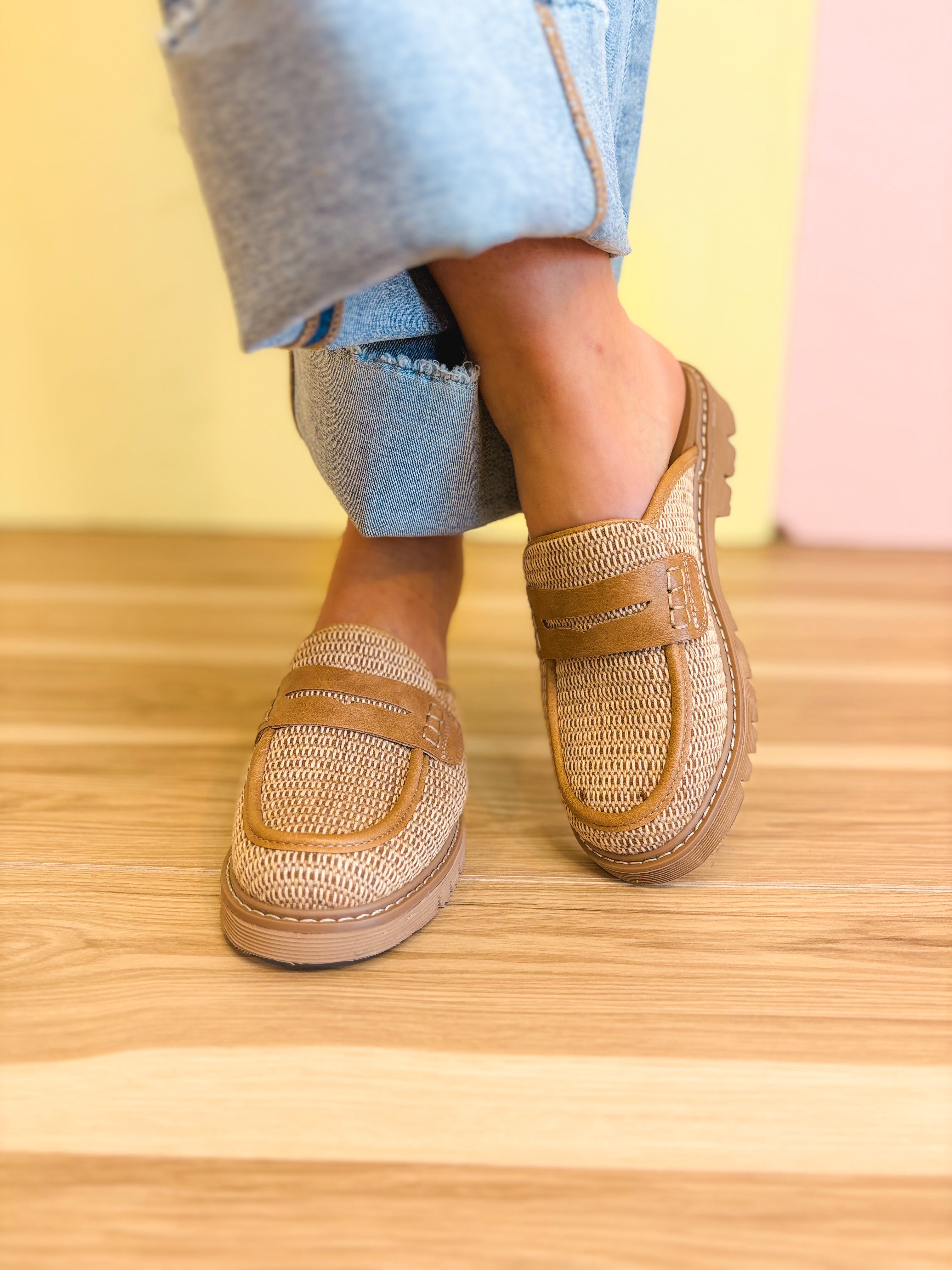 Am I Right Raffia Mules by Corkys - Lace and Grace Boutique
