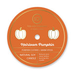 Fall Pumpkins 12oz Candle - Heirloom Pumpkin - Lace and Grace Boutique