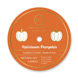 Fall Pumpkins 12oz Candle - Heirloom Pumpkin - Lace and Grace Boutique