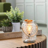 Vintage Bulb Illumination Wax Warmer - Hobnail/Rope