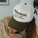 Embroidered Motherhood: Raising World Changers Hat - Lace and Grace Boutique