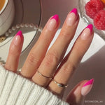 Glamnetic Press On Nails - Raspberry Sorbet - Lace and Grace Boutique