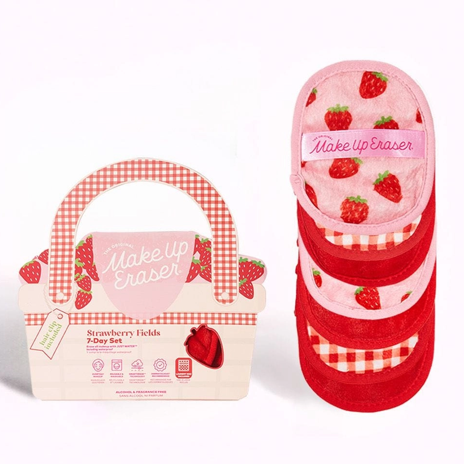 The Original MakeUp Eraser Strawberry Fields 7-Day Set | Limited Edition - Lace and Grace Boutique