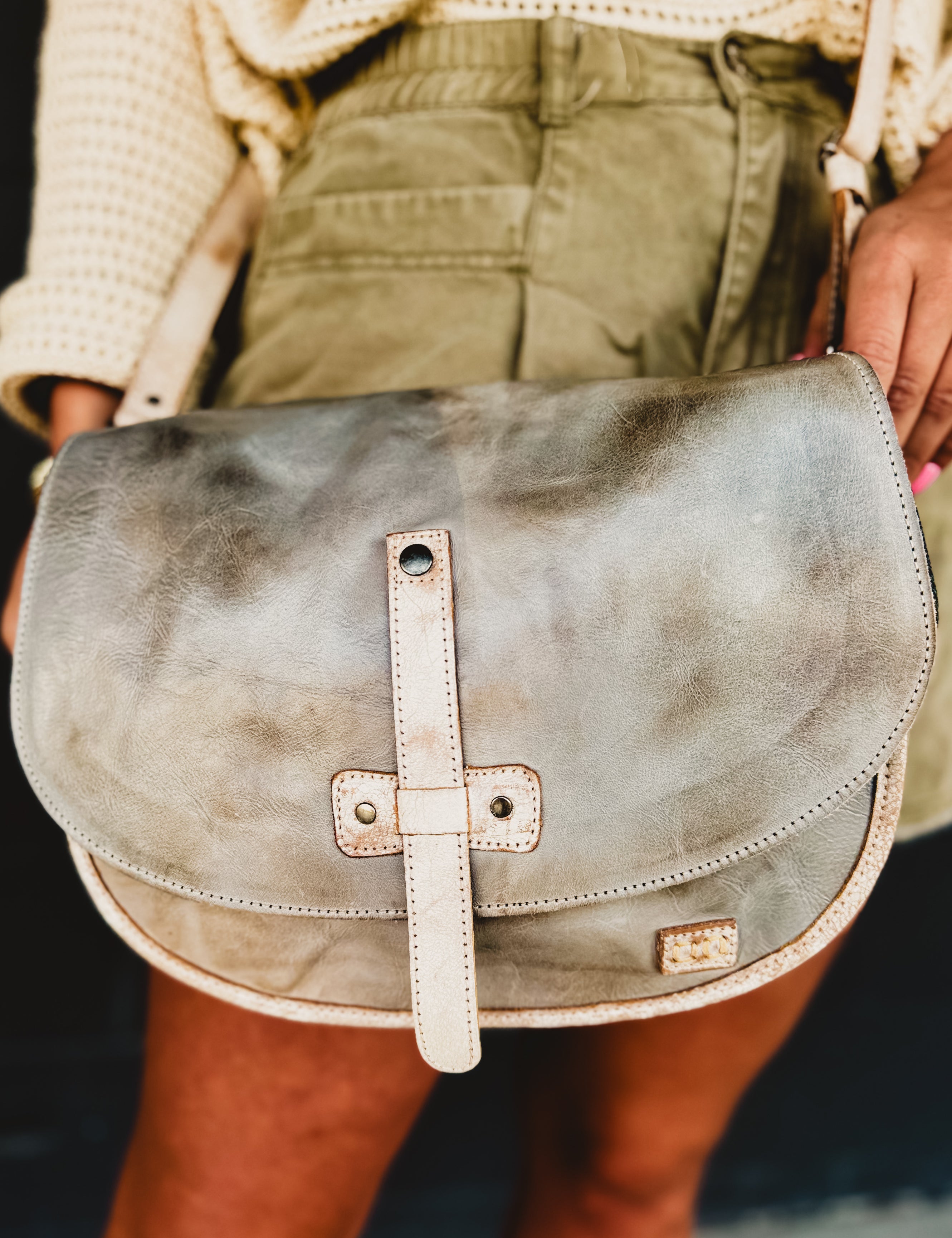 BedStu Sequoia Crossbody Bag - Icicle Rustic Nectar Lux - Lace and Grace Boutique