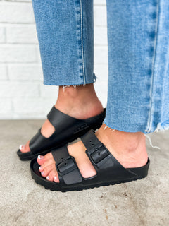 Birkenstock Arizona EVA Sandal - Black - Lace and Grace Boutique