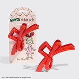 The Grinch Kitsch Red Bow Claw Clip