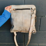 BedStu Aiken Crossbody Bag - Icicle Rustic Nectar Lux