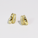 Twinkle Touch Earrings Gold - Lace and Grace Boutique