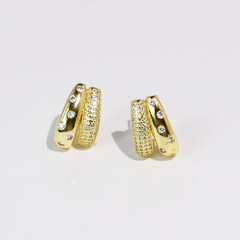 Twinkle Touch Earrings Gold - Lace and Grace Boutique
