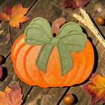 Bow Pumpkin Freshie - Pumpkin Cider - Lace and Grace Boutique
