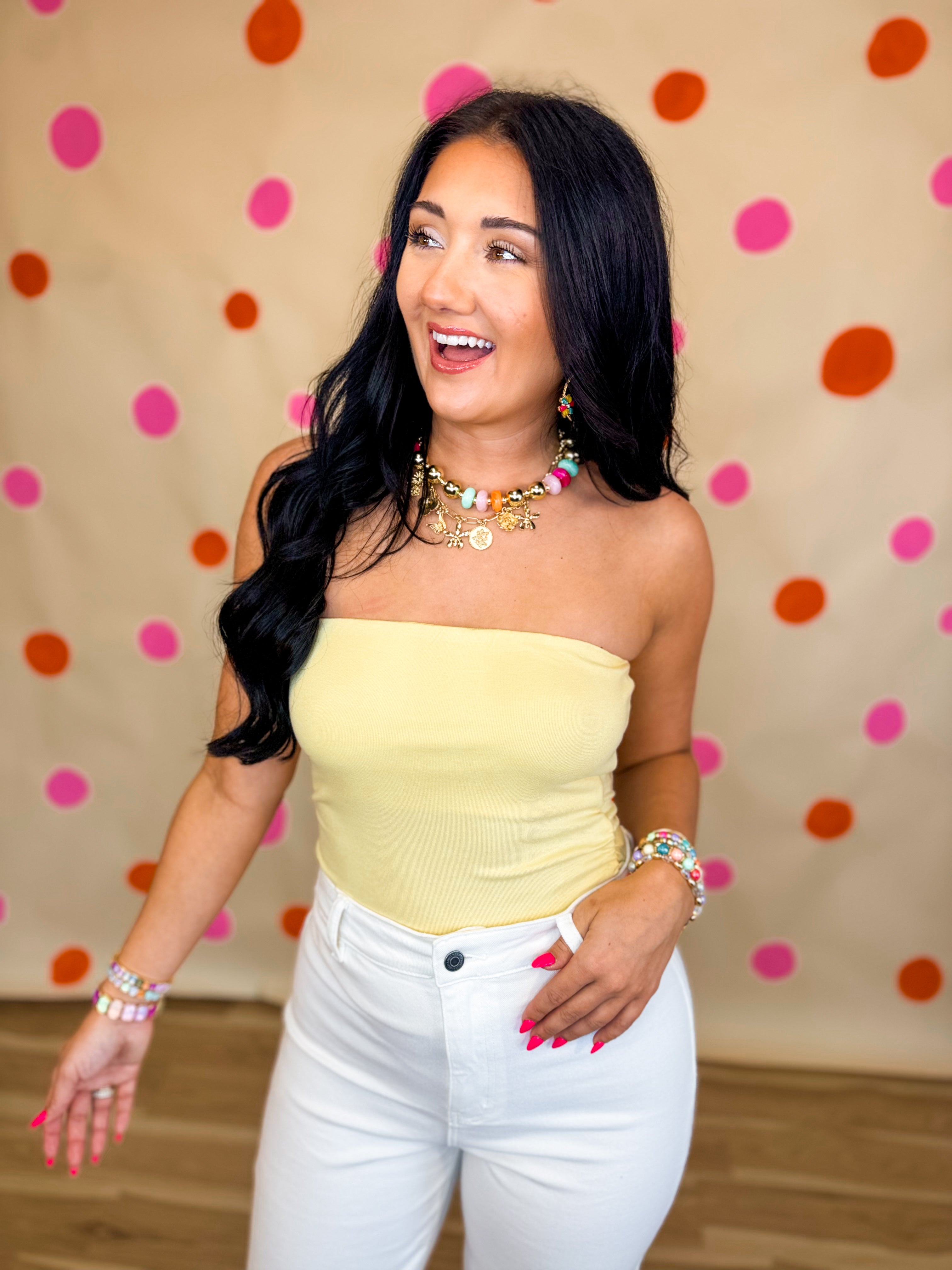 Basic Knit Tube Top - Daisy - Lace and Grace Boutique
