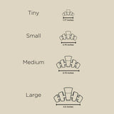 Teleties Classic Hair Clip | Large - Red Carpet Ready