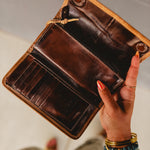 BedStu Canton Wallet - Teak Oats Rustic - Lace and Grace Boutique