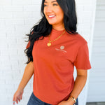 Simply Southern Mallard Graphic Tee - Rust - Lace and Grace Boutique