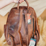 American Darling Saddle Blanket Backpack - Rust