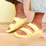 Birkenstock Arizona Essentials EVA Sandal - Popcorn - Lace and Grace Boutique