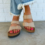 Birkenstock Arizona Pap Flex Platform Sandal - Sandcastle - Lace and Grace Boutique