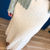 Floral Lace Midi Skirt - Cream - Lace and Grace Boutique