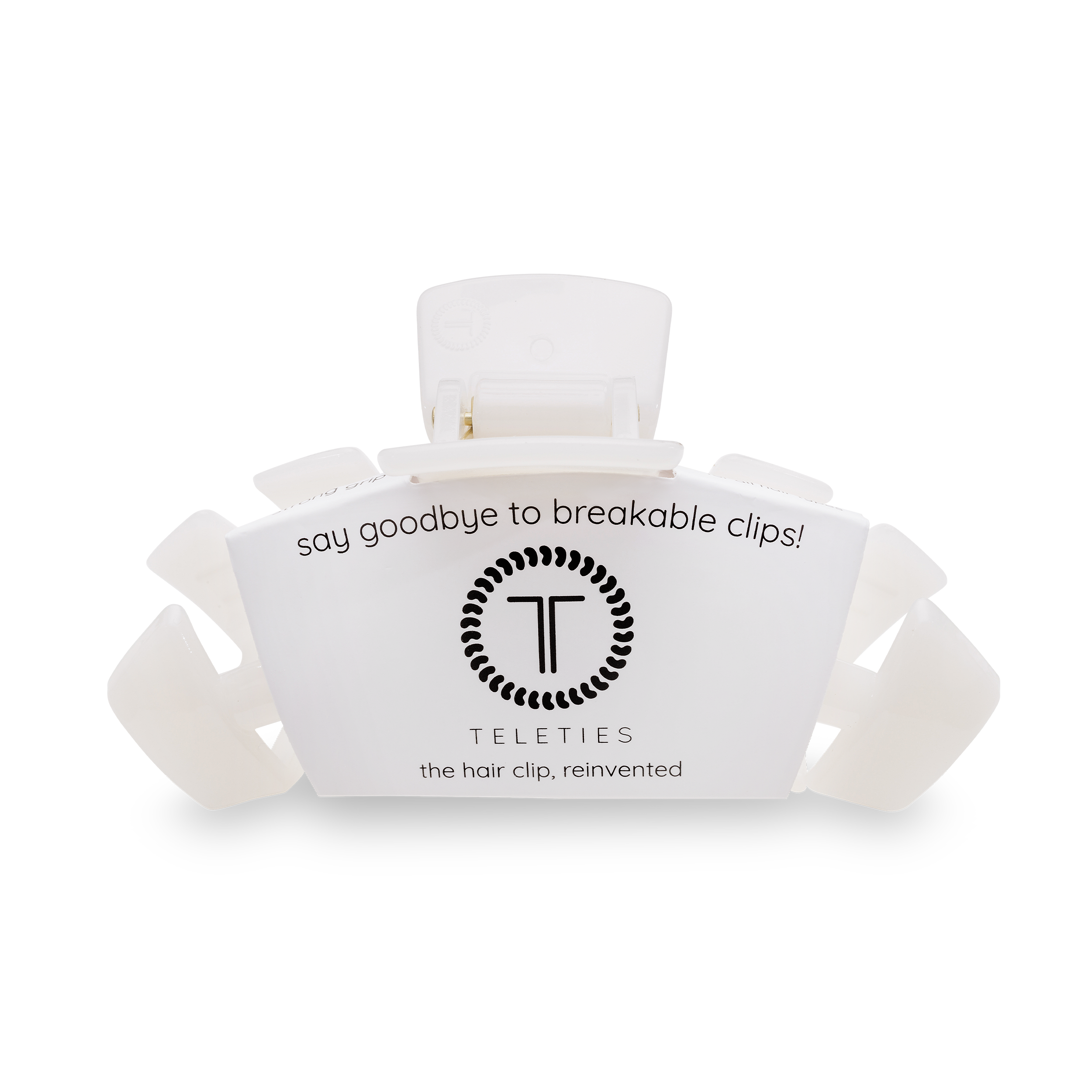 Classic Hair Clip | Large | Coconut White - Lace and Grace Boutique