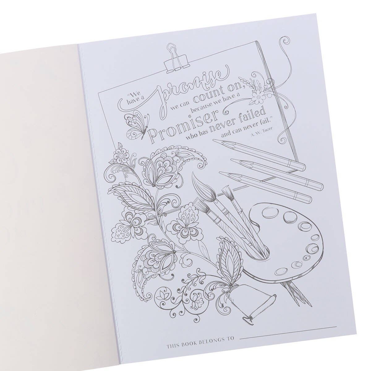 Color The Promises Of God Coloring Book - Lace and Grace Boutique