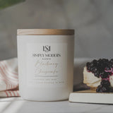 Simply Modern Soy Wax Candle - Blueberry Cheesecake