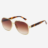 FREYRS Carter Unisex Aviator Sunglasses - Brown