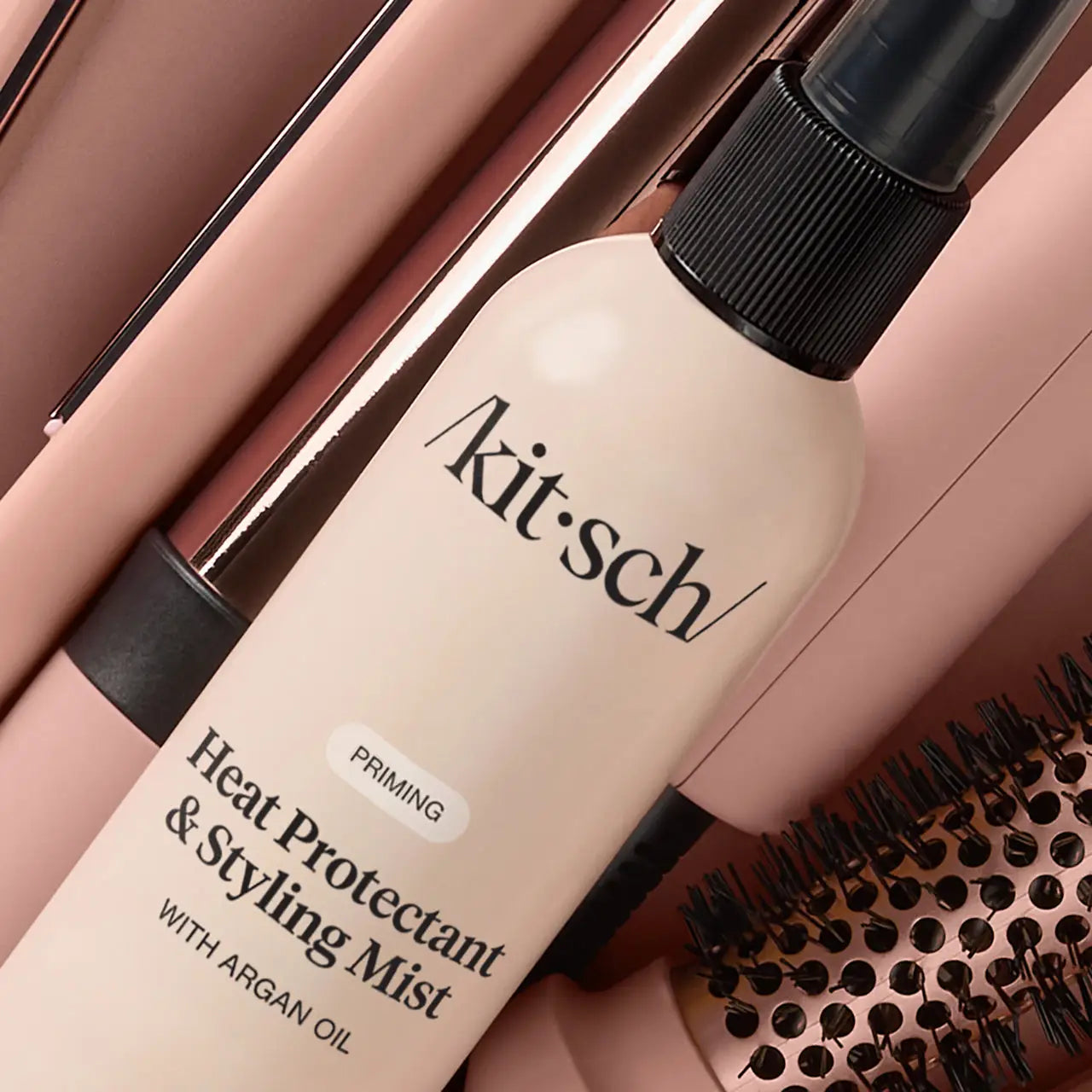 Kitsch Priming Argan Oil Heat Protectant & Styling Mist - Lace and Grace Boutique