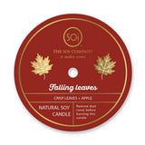 Happy Fall 12oz. Candle - Falling Leaves - Lace and Grace Boutique