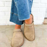Birkenstock Lutry Premium Shearling Clog - Taupe