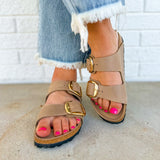 Birkenstock Arizona Big Buckle Oiled Leather Sandal - Tabacco Brown