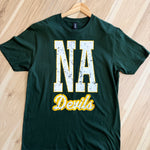 NA Devils Distressed Tee - Forest - Lace and Grace Boutique