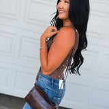 BedStu Cadence Crossbody - Teak Rustic - Lace and Grace Boutique