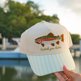 Catch You Later Hat - Green Stripe