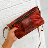 BedStu Cadence Crossbody Clutch - Desert Sunset Tie Dye - Lace and Grace Boutique