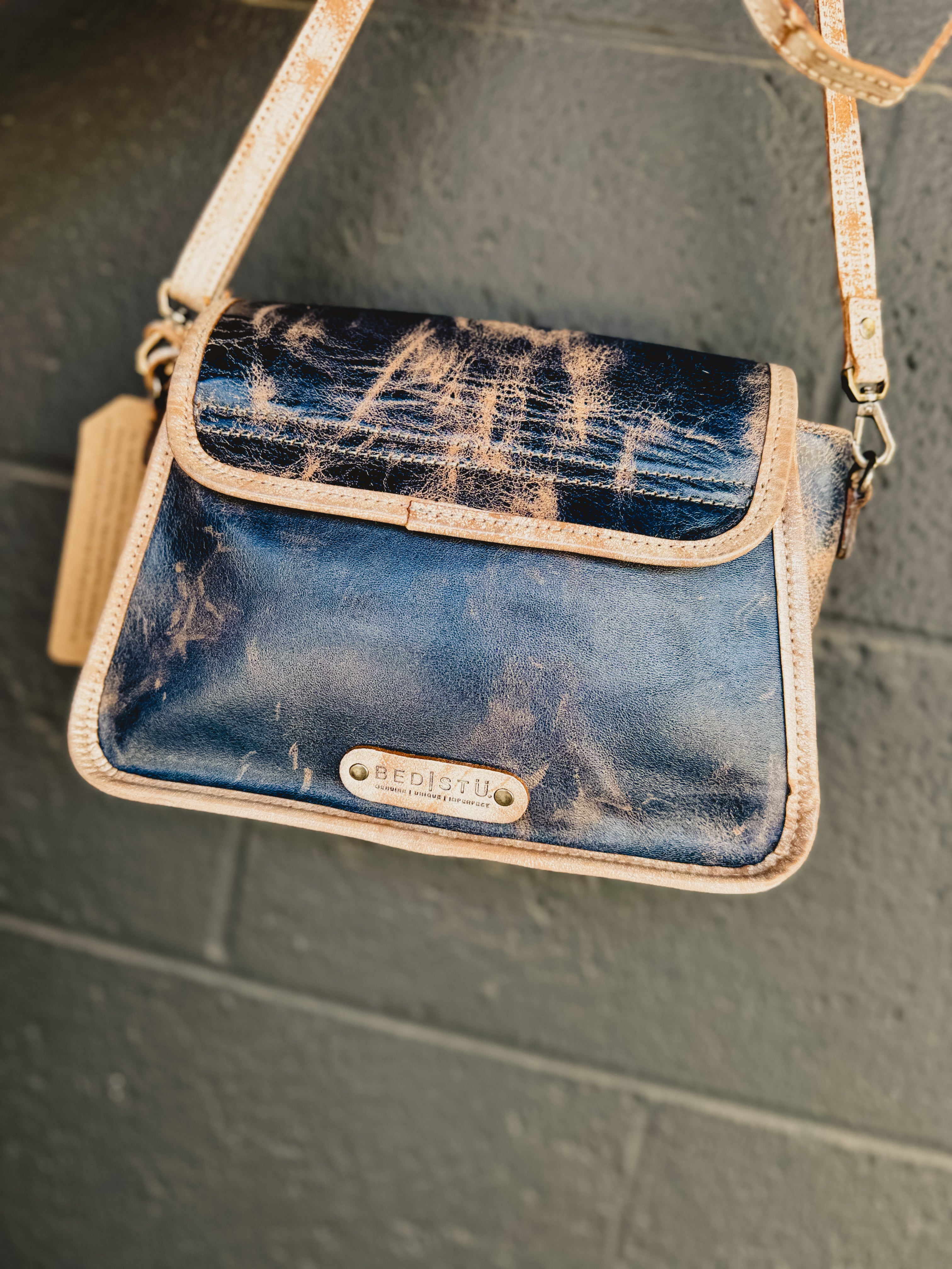 BedStu Ceremonious Crossbody Bag - Blazer Navy Nectar Lux - Lace and Grace Boutique