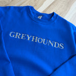 Greyhounds Embroidered Sweatshirt - Royal - Lace and Grace Boutique