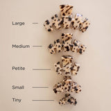 Teleties Classic Claw Clip | Petite - Blonde Tortoise