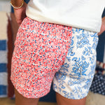 Simply Southern Americana Floral Shorts - Lace and Grace Boutique