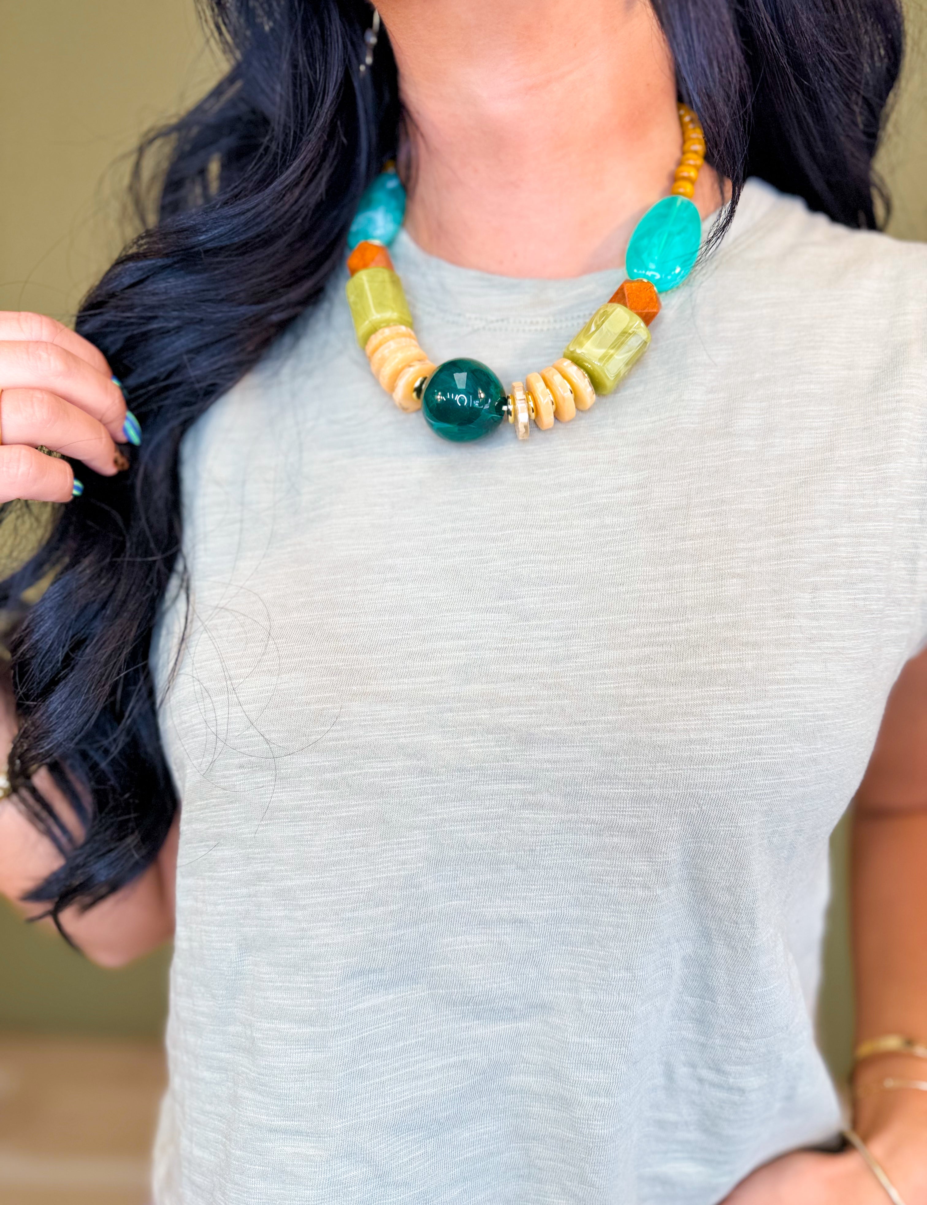 Tulum Treasure Necklace - Lace and Grace Boutique