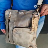 BedStu Aiken Crossbody Bag - Icicle Rustic Nectar Lux