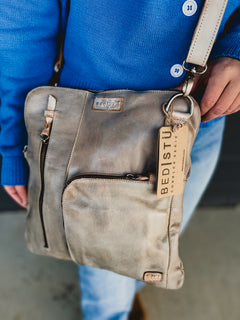 BedStu Aiken Crossbody Bag - Icicle Rustic Nectar Lux - Lace and Grace Boutique