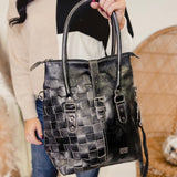 Rachel Bedstu Purse- Black Rustic