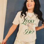 Lucky Duck Graphic Tee - Vintage Artic - Lace and Grace Boutique