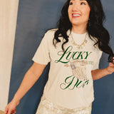 Lucky Duck Graphic Tee - Vintage Artic - Lace and Grace Boutique