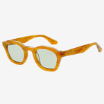 FREYRS Blake Acetate Unisex Round Sunglasses - Honey - Lace and Grace Boutique