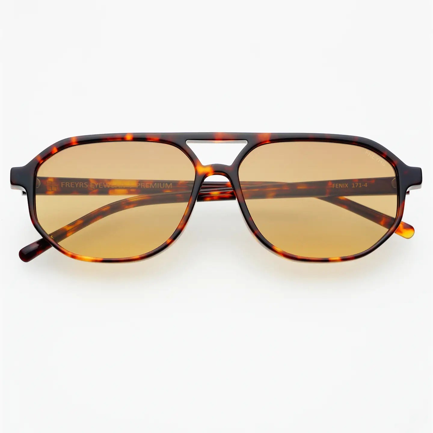 FREYRS Fenix Acetate Mens Aviator Sunglasses - Brown - Lace and Grace Boutique