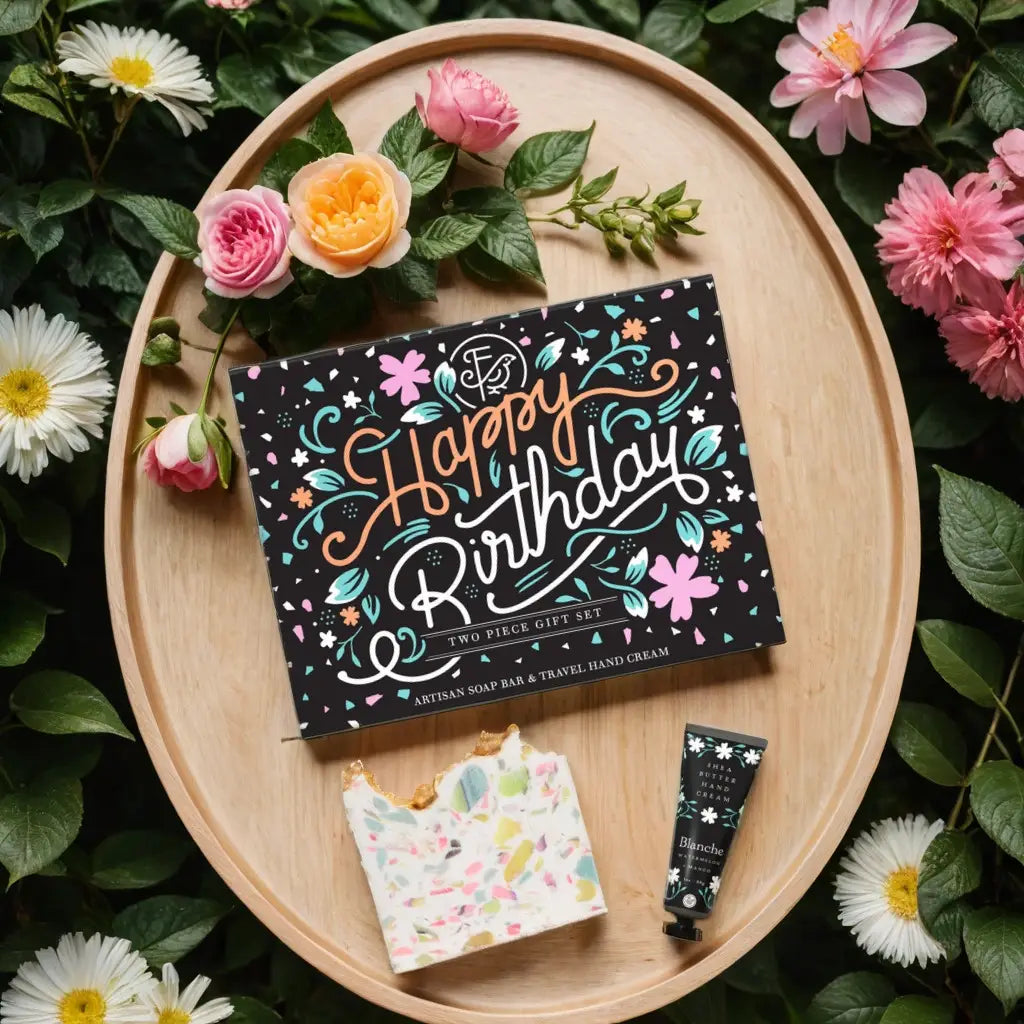 Finchberry Happy Birthday Two Piece Gift Set - Lace and Grace Boutique