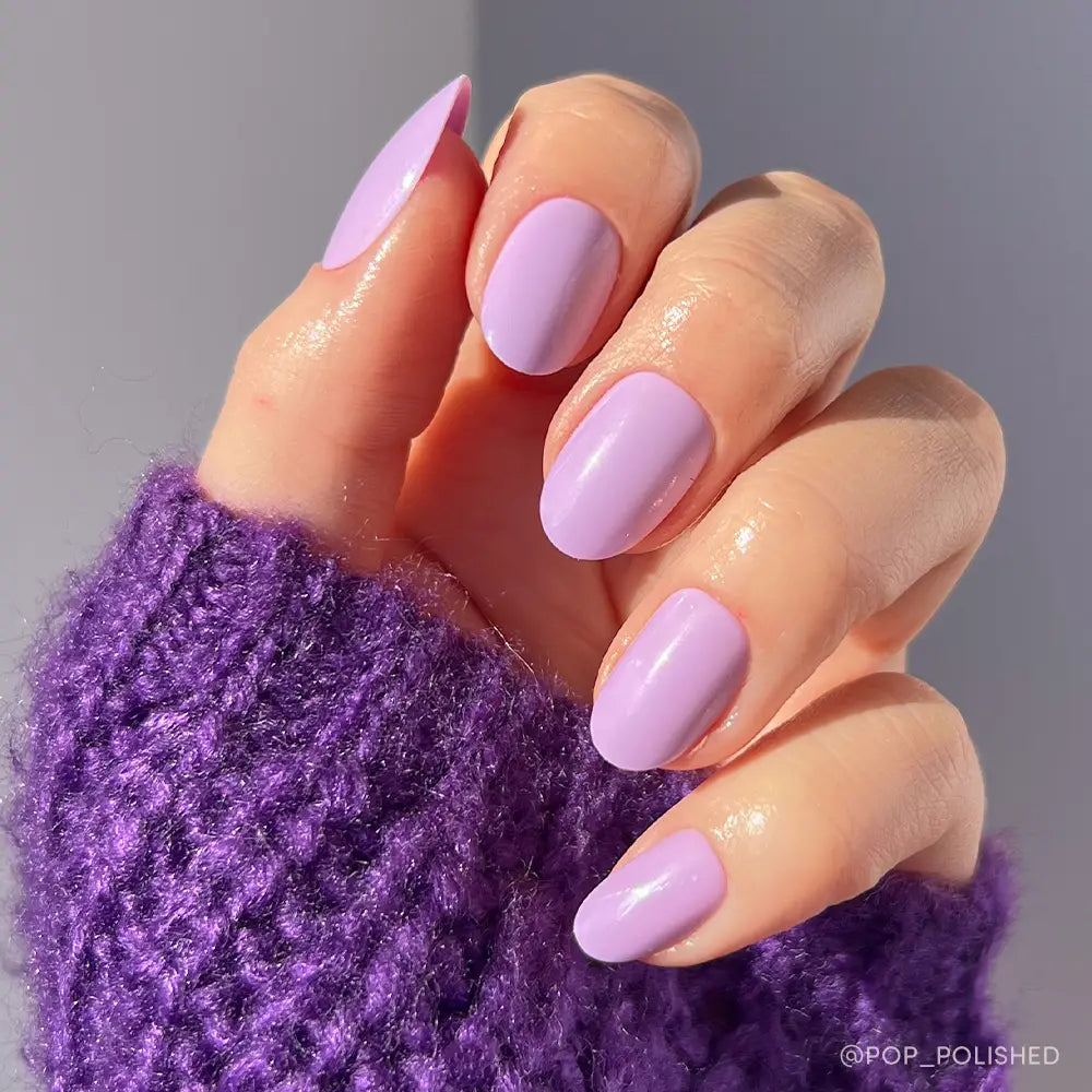 Glamnetic Press On Nails - Lilac - Lace and Grace Boutique